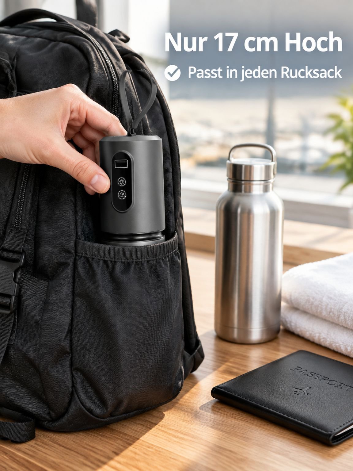 Mini-Trockner Faltbar Tragbar Reisetauglich für Zuhause und Unterwegs