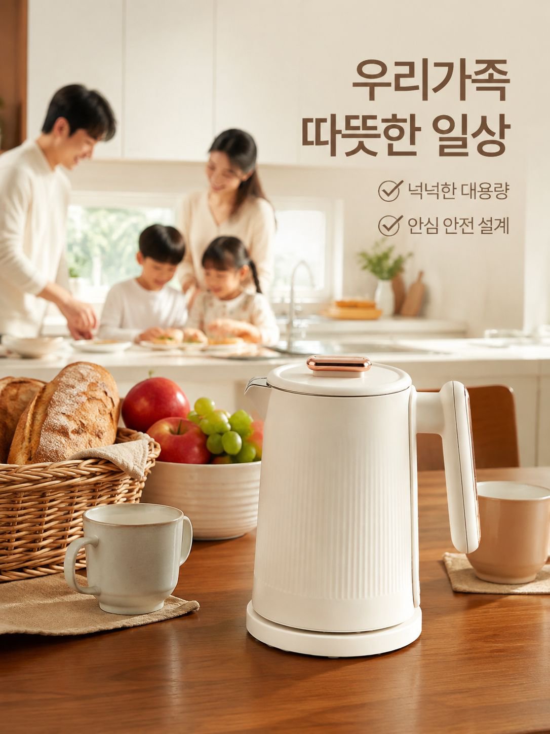 스테인리스 스틸 전기 주전자