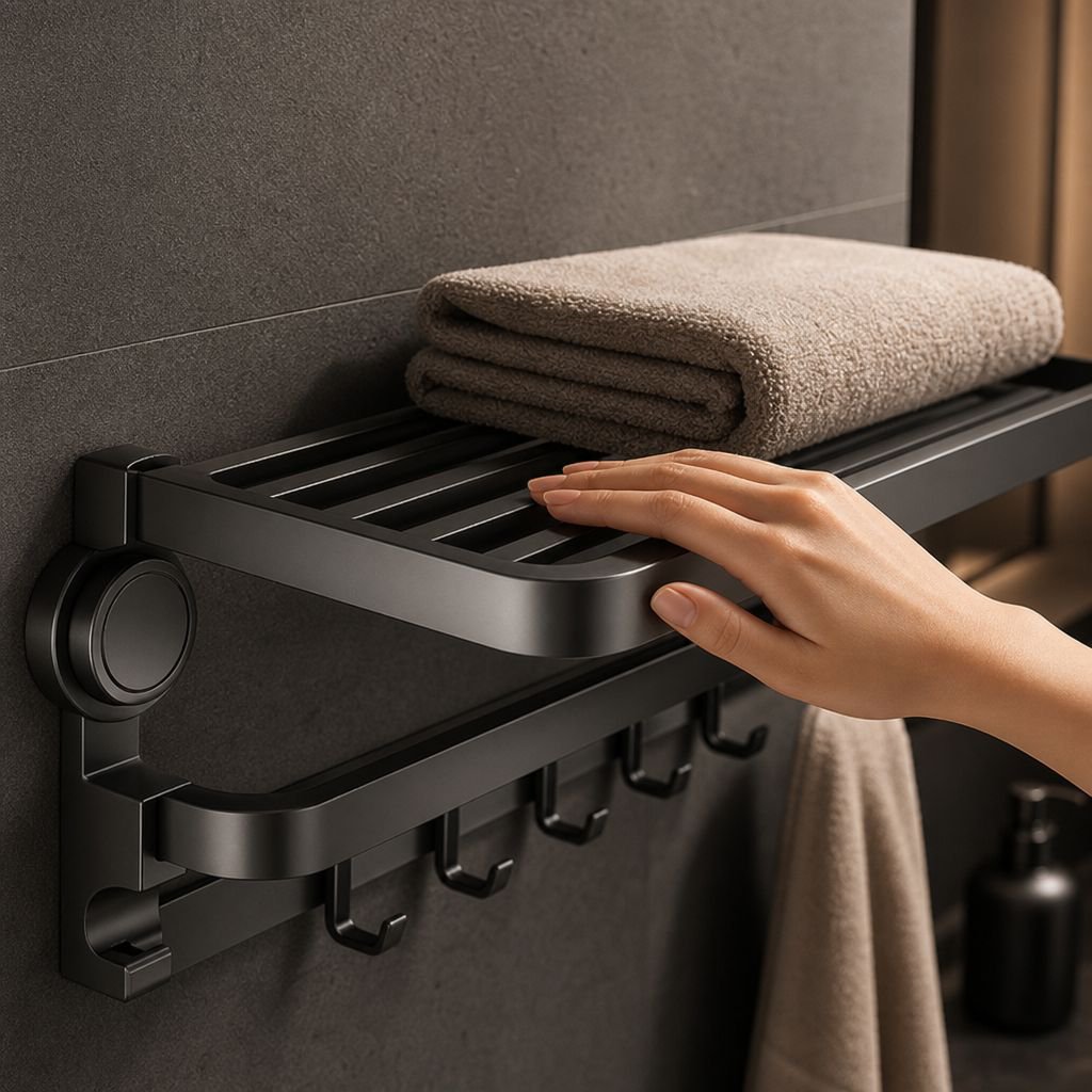 Installation facile de l'étagère murale sans outils