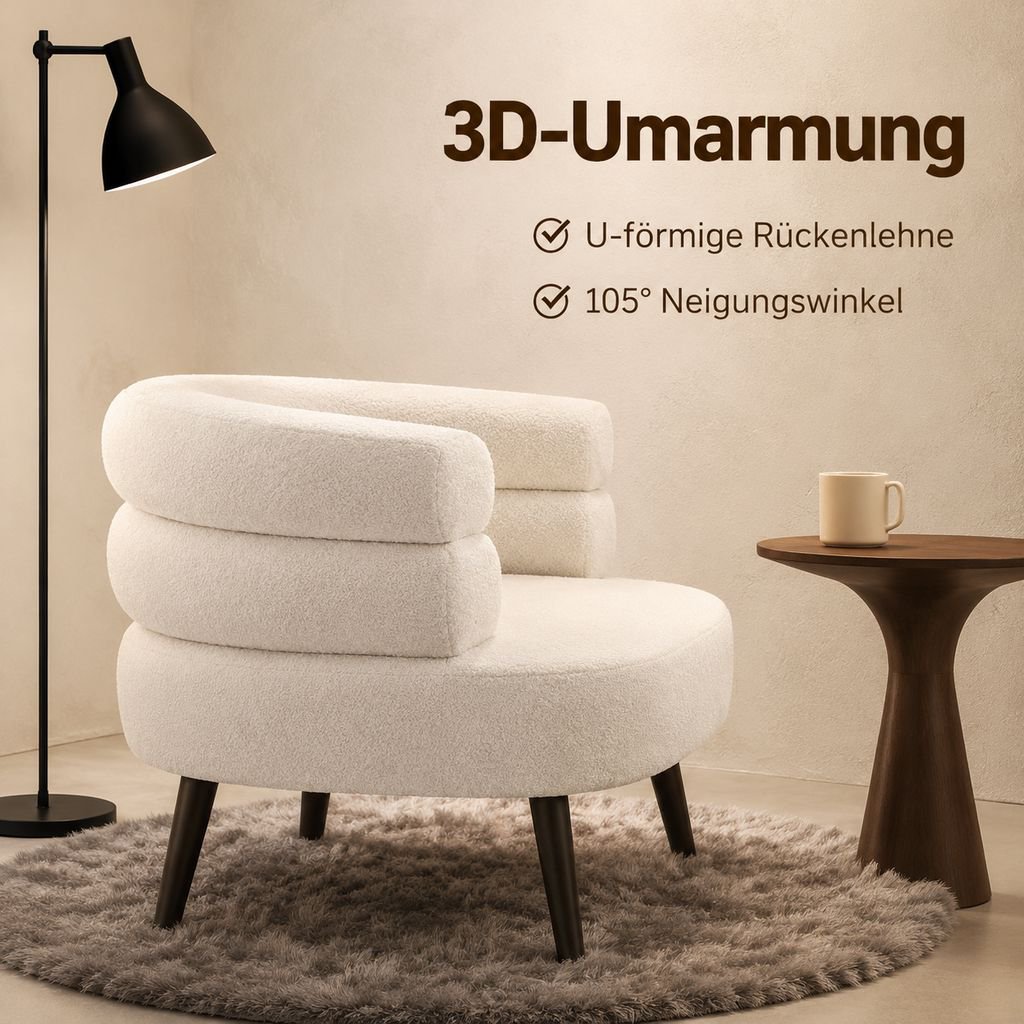 Bequemer, geschlossener Sessel