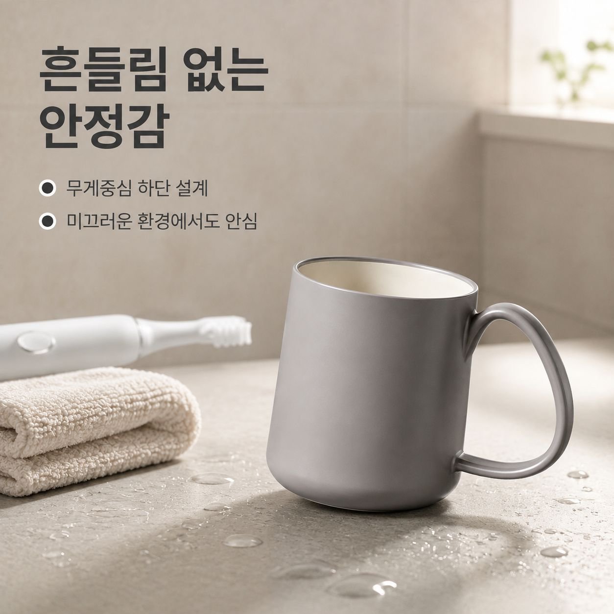 가정용 곰팡이 방지 항균 구강컵 식품급 양치컵