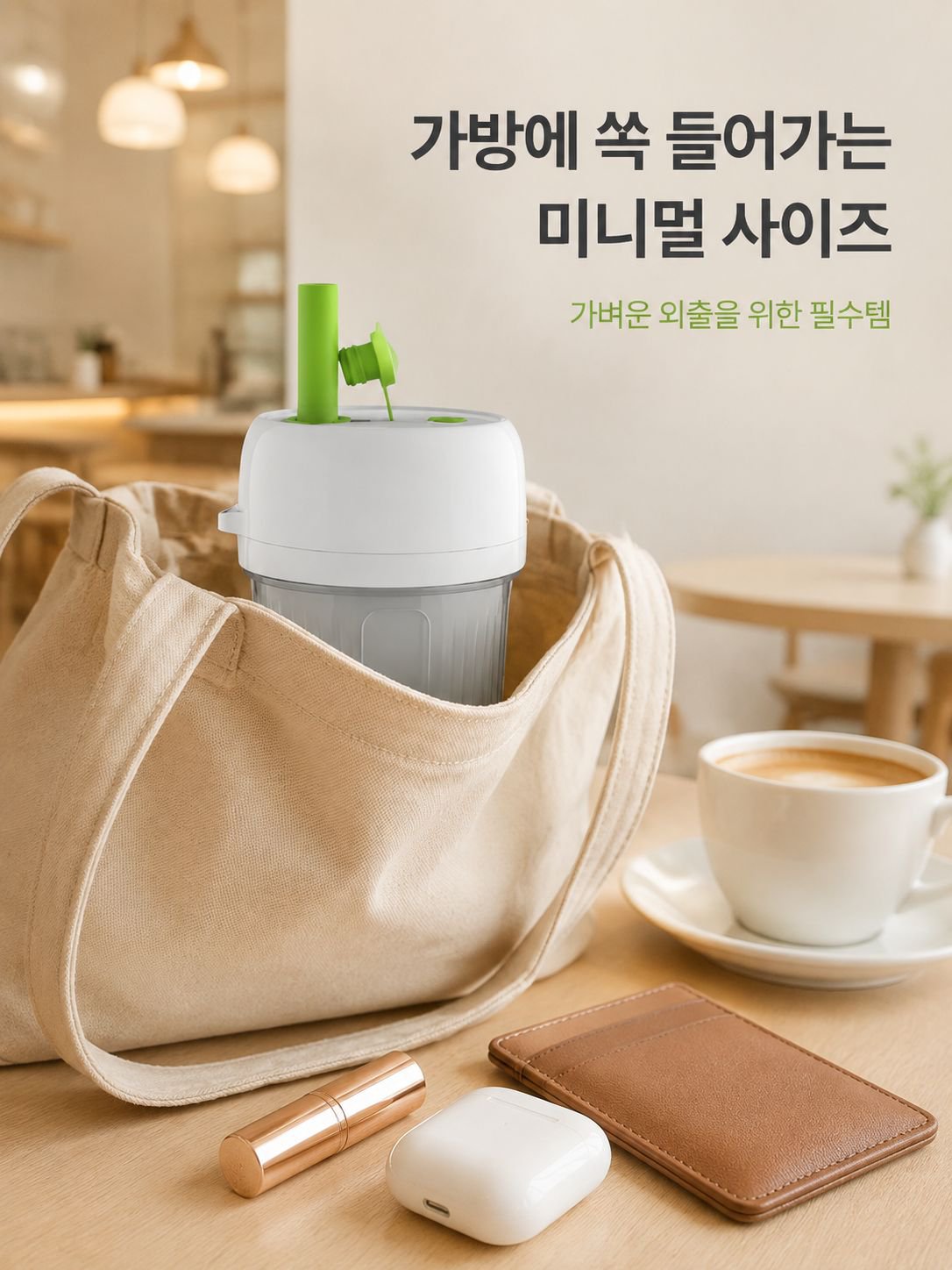 간편 착즙기 소형 가전제품