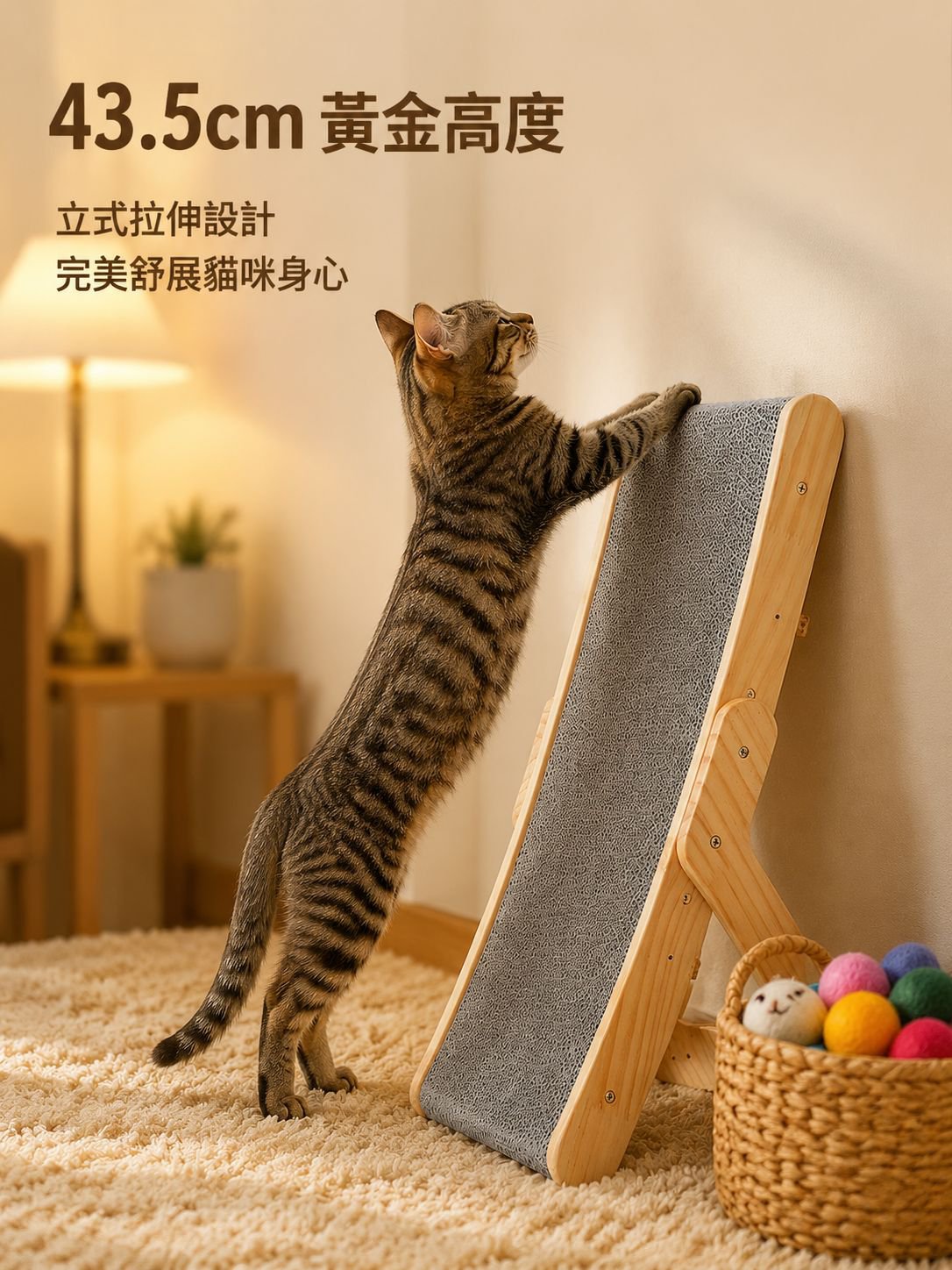 立式貓抓板寵物用品