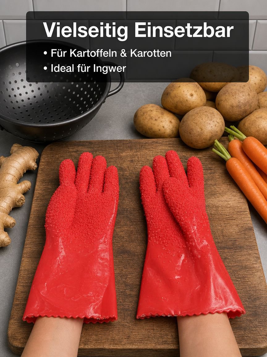 Kartoffelschälhandschuhe Japanische Kartoffelschälhandschuhe/Schälhandschuhe/rutschfeste Handschuhe/