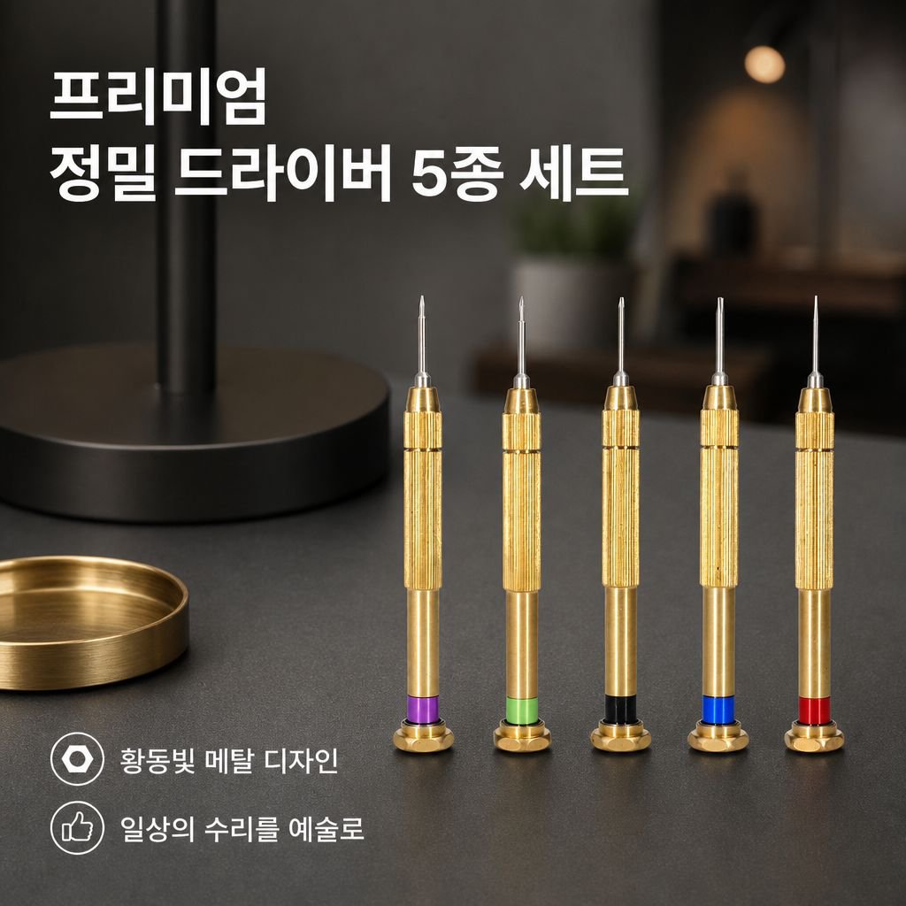 정밀 드라이버 공구 세트