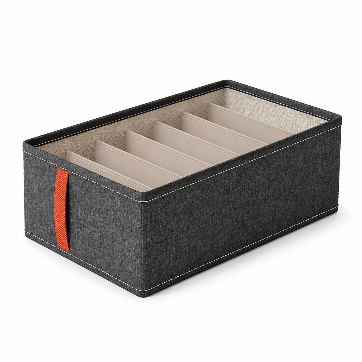 Organizador de calcetines, ropa interior y sujetadores, caja divisora para cajones de armario