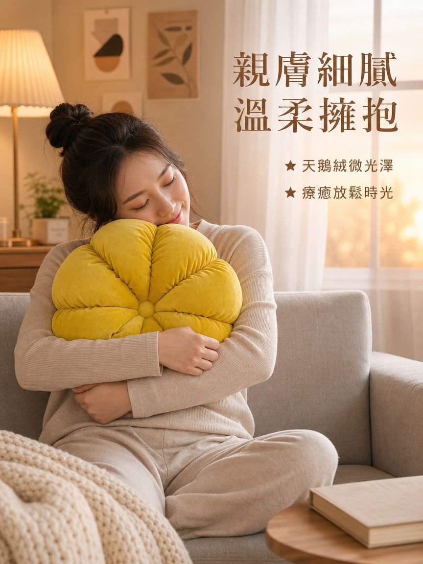 南瓜造型靠墊