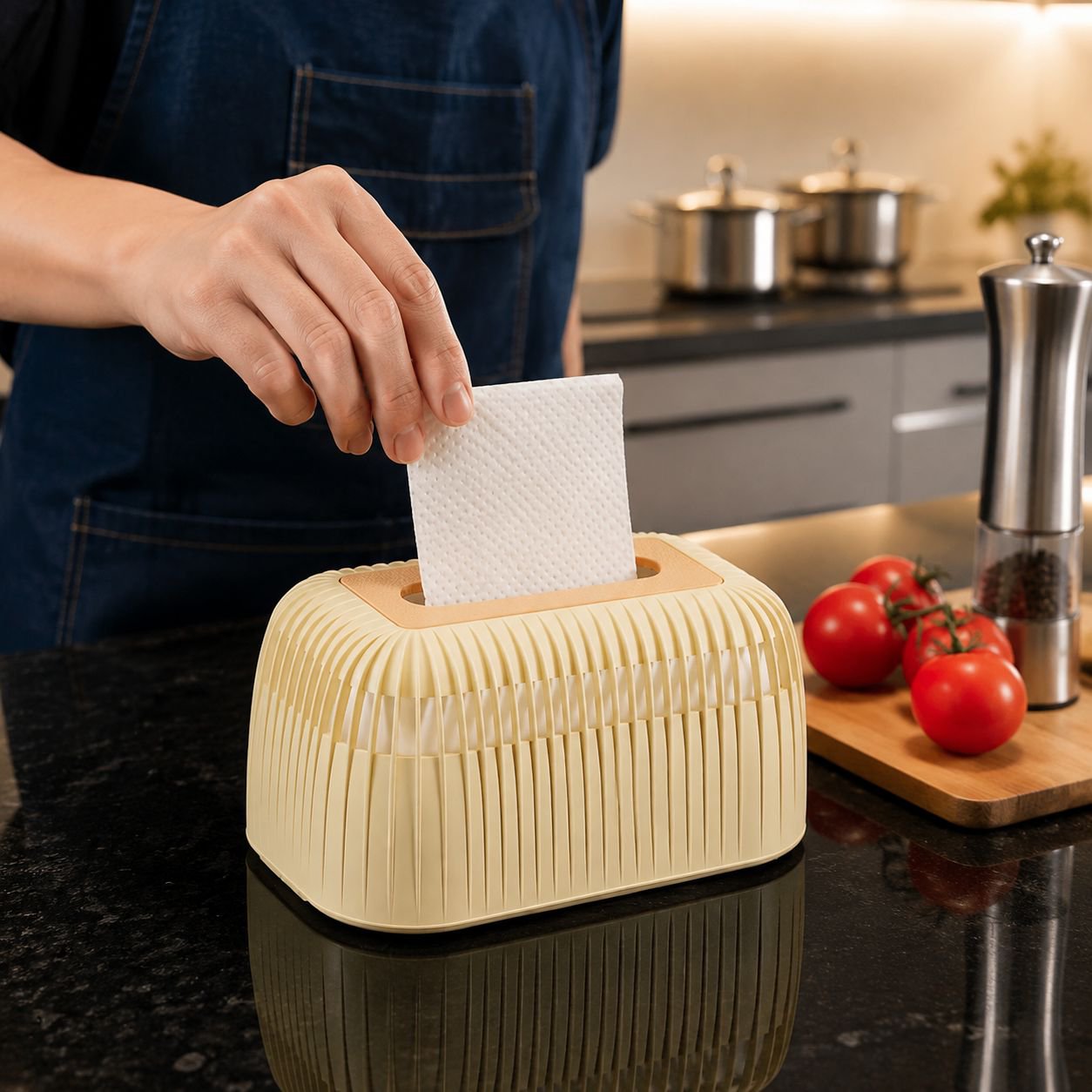 Caja de pañuelos de papel para uso doméstico