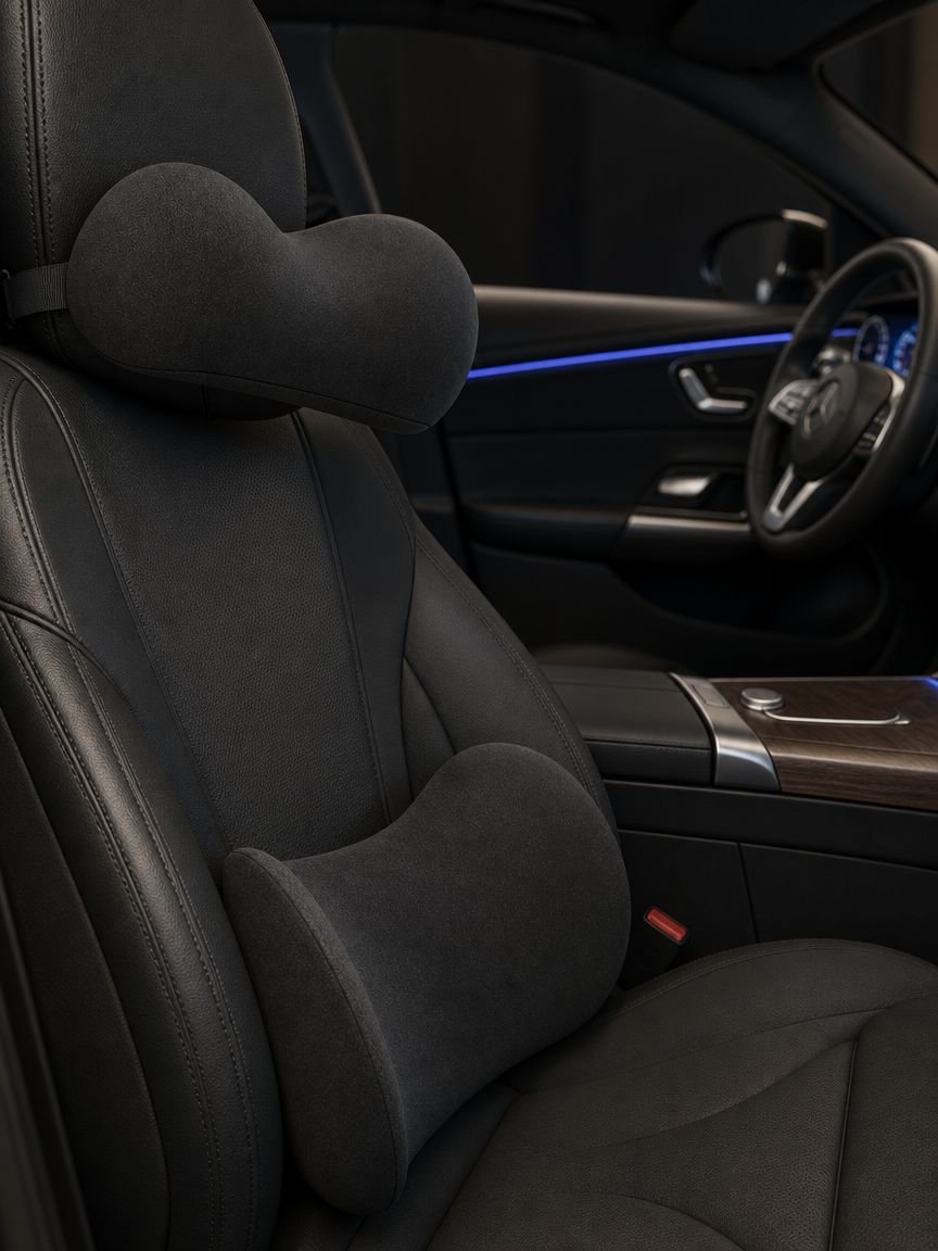 Cojín ergonómico para asiento de automóvil