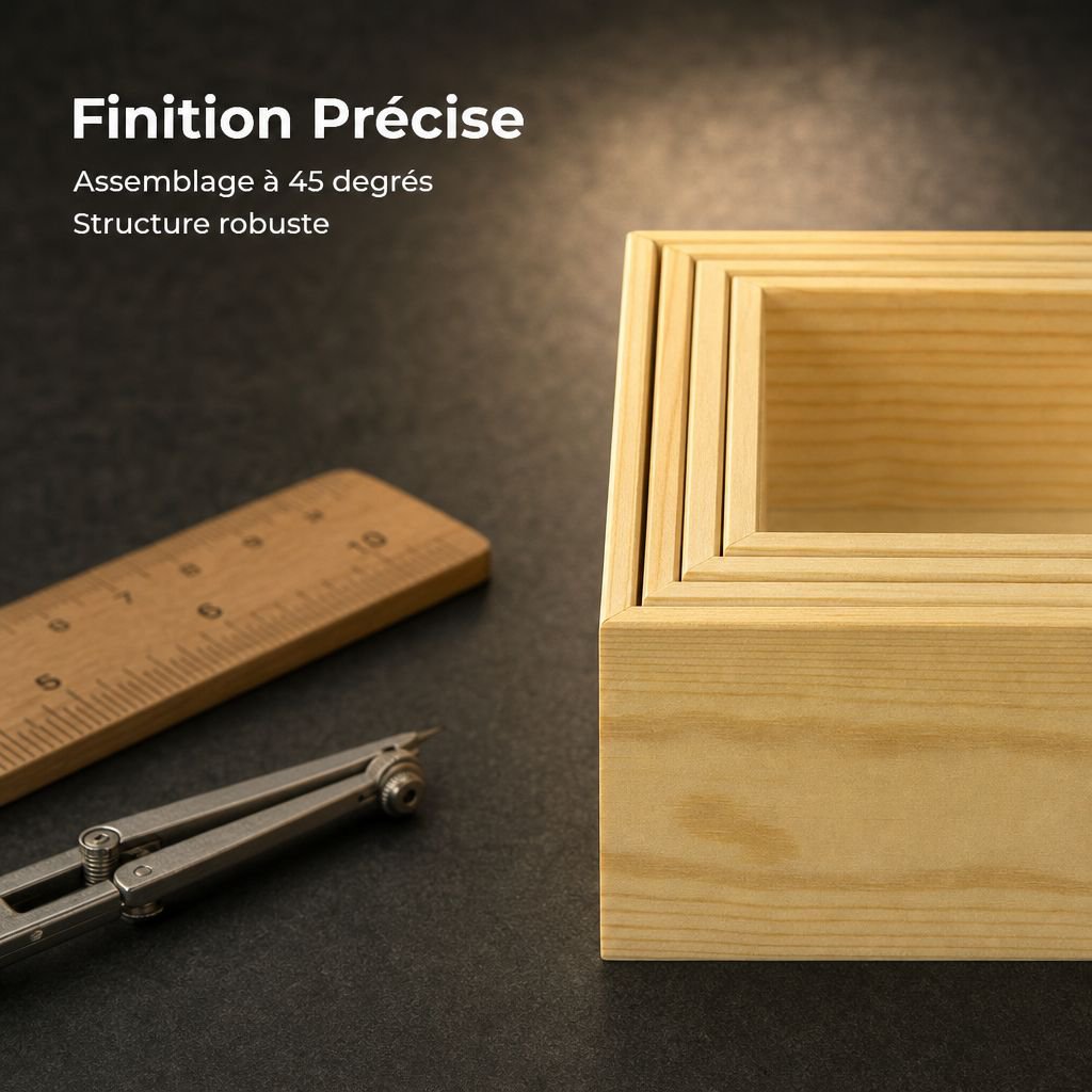 Organisateur de bureau en bois