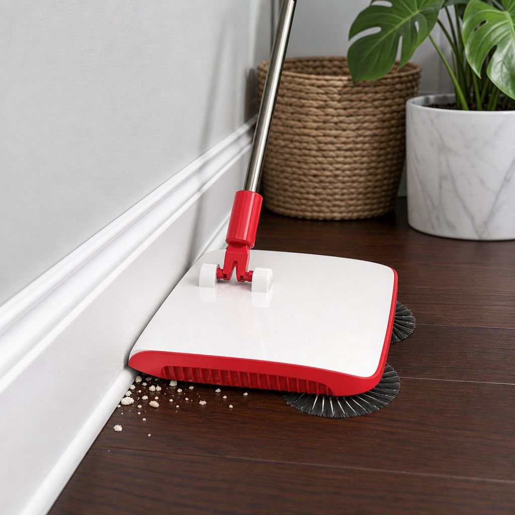 Smart Home Sweeper Set, Integrated Vacuum with Dustpan and Broom