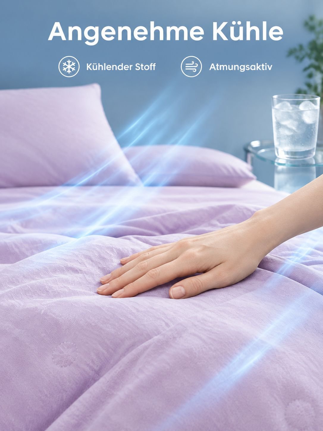 Eisseide Sommerdecke