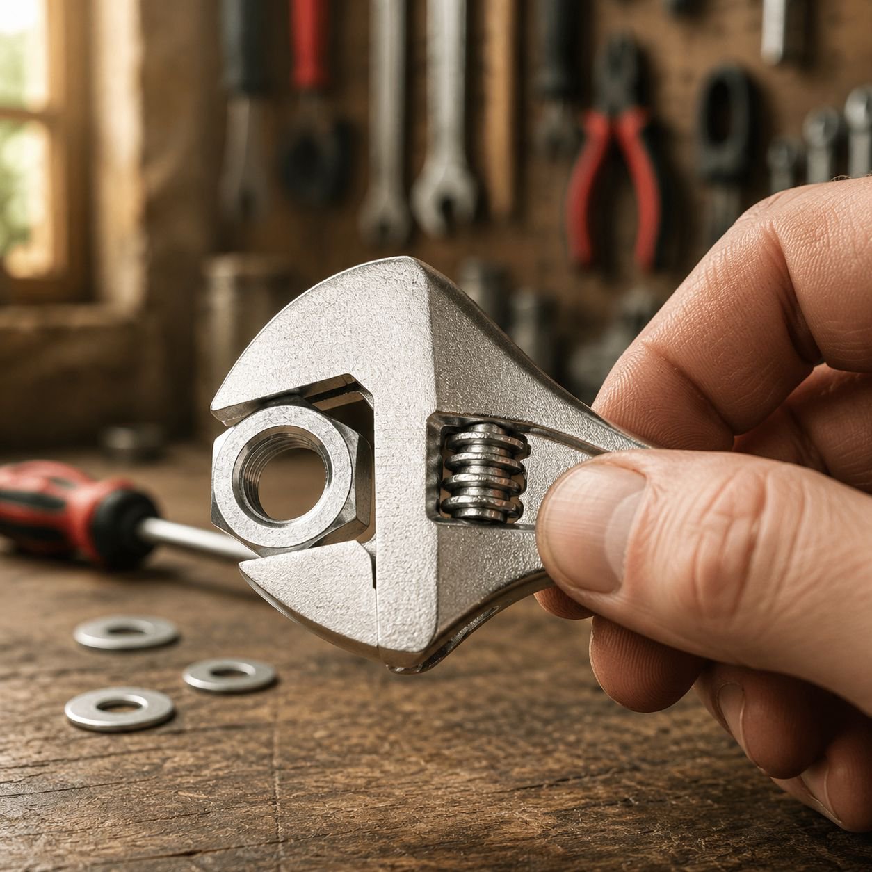 Industrial Grade Multi-functional Adjustable Open-end Wrench
