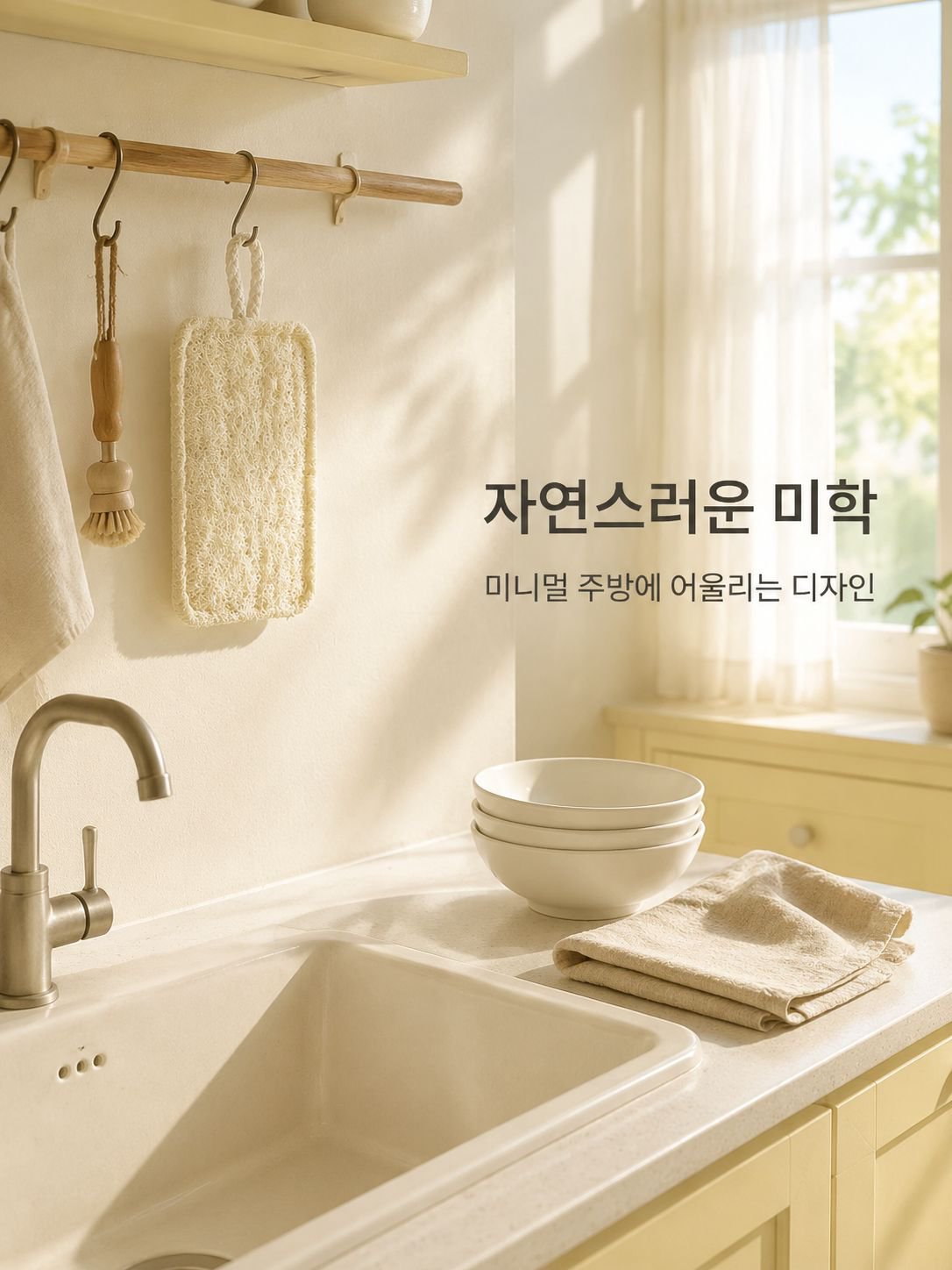 목장면 수세미 양면 스펀지 패키지 사진