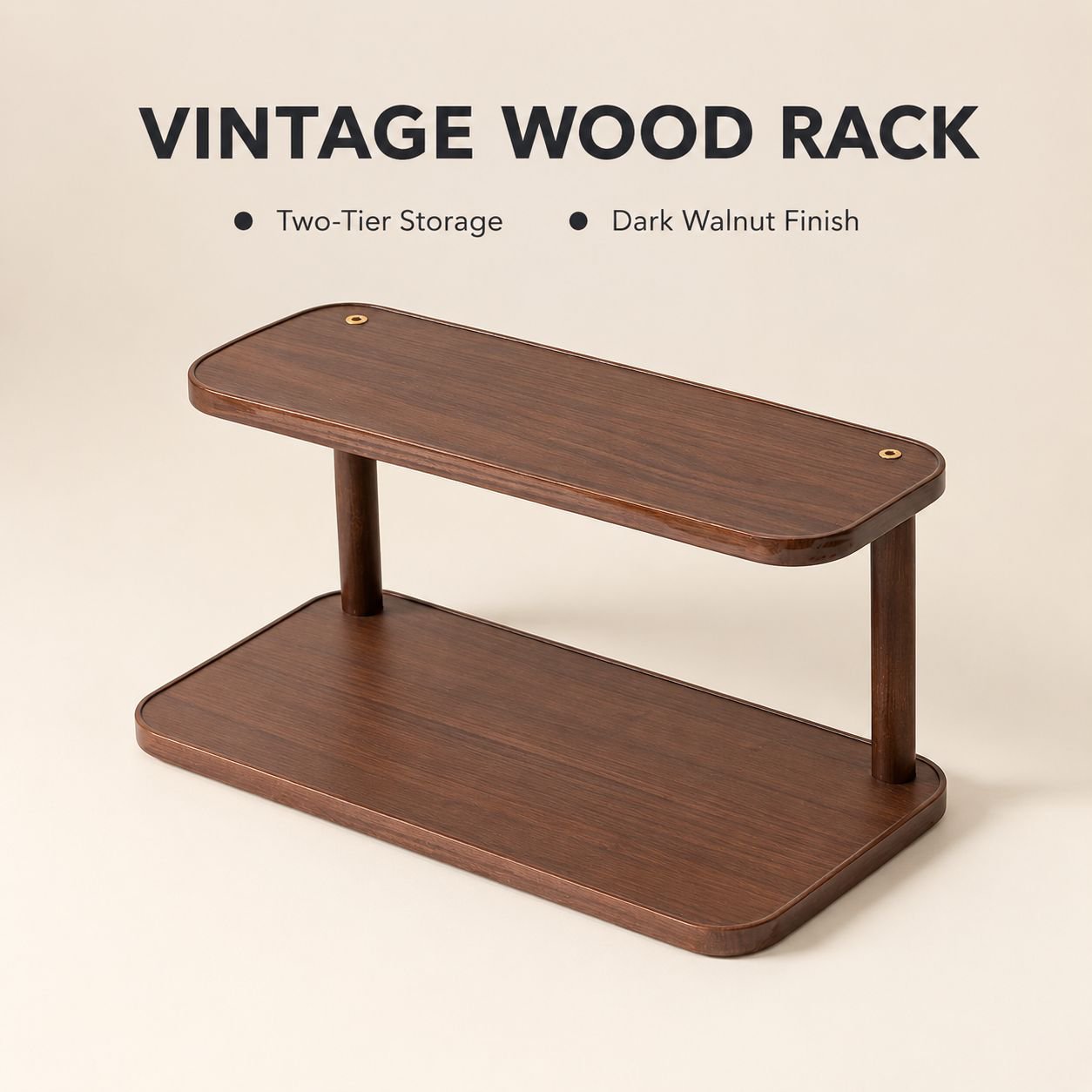Desktop Multi-Tiered Shelf
