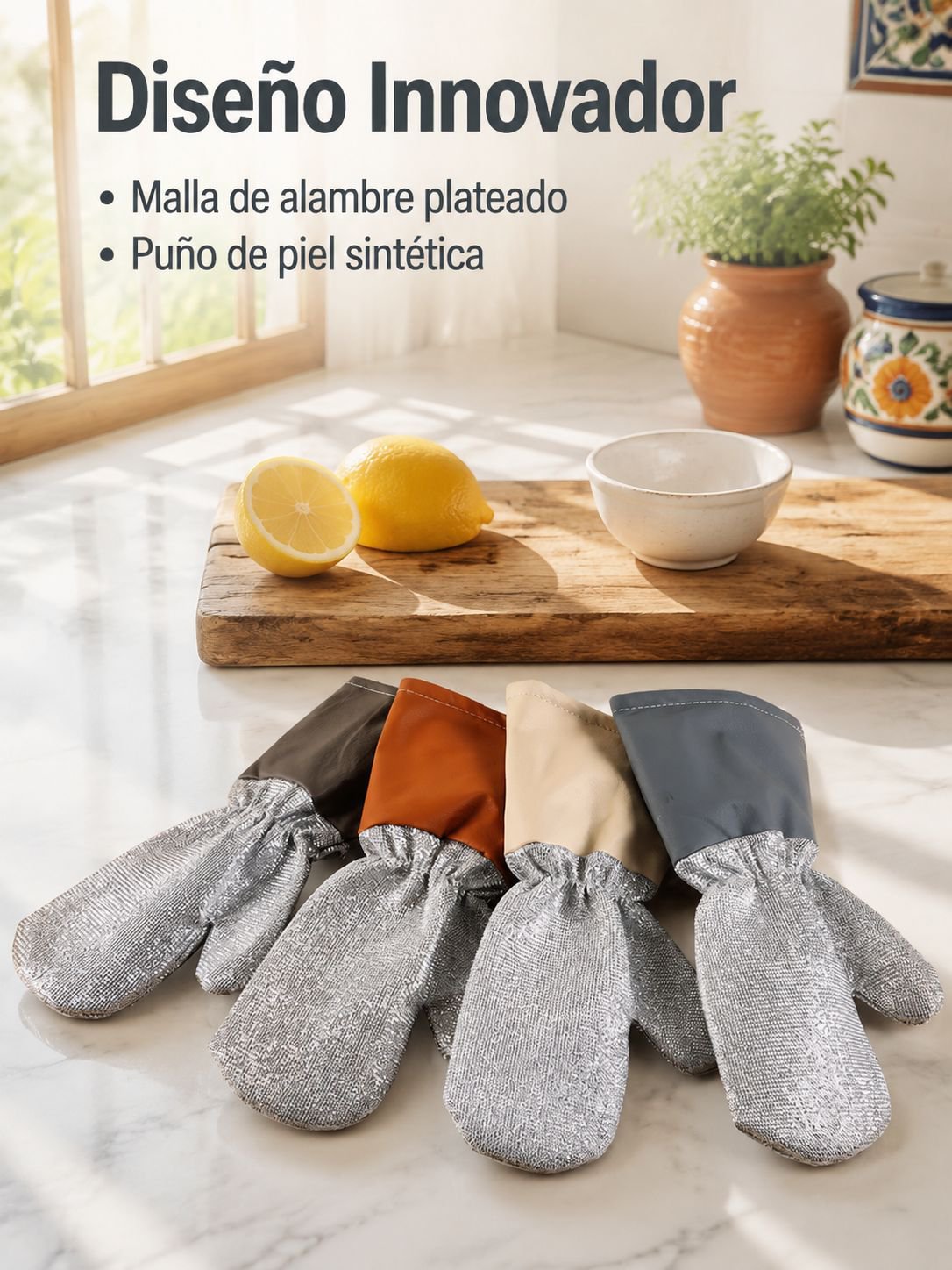 Guantes para lavar platos