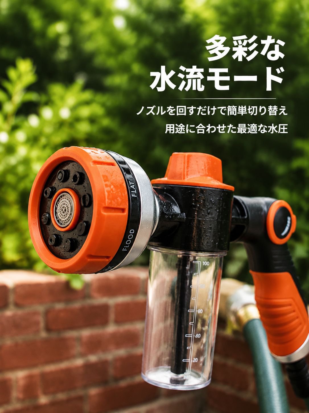 多機能高圧洗車ウォーターガン