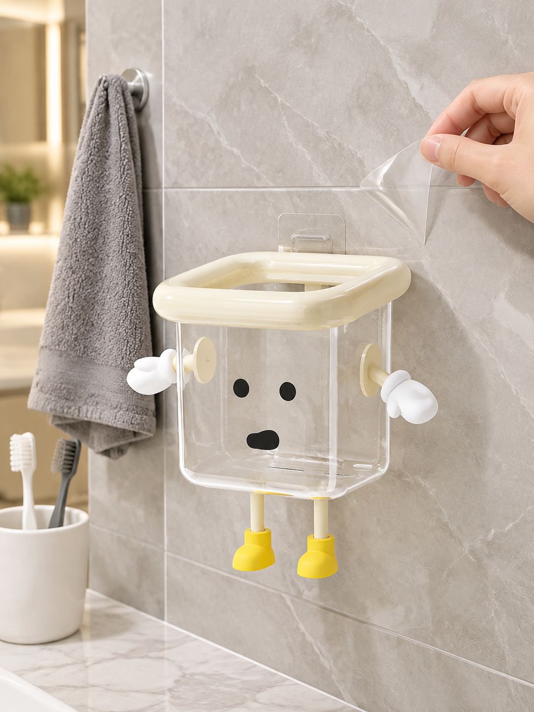Caja organizadora con diseño compacto y elegante