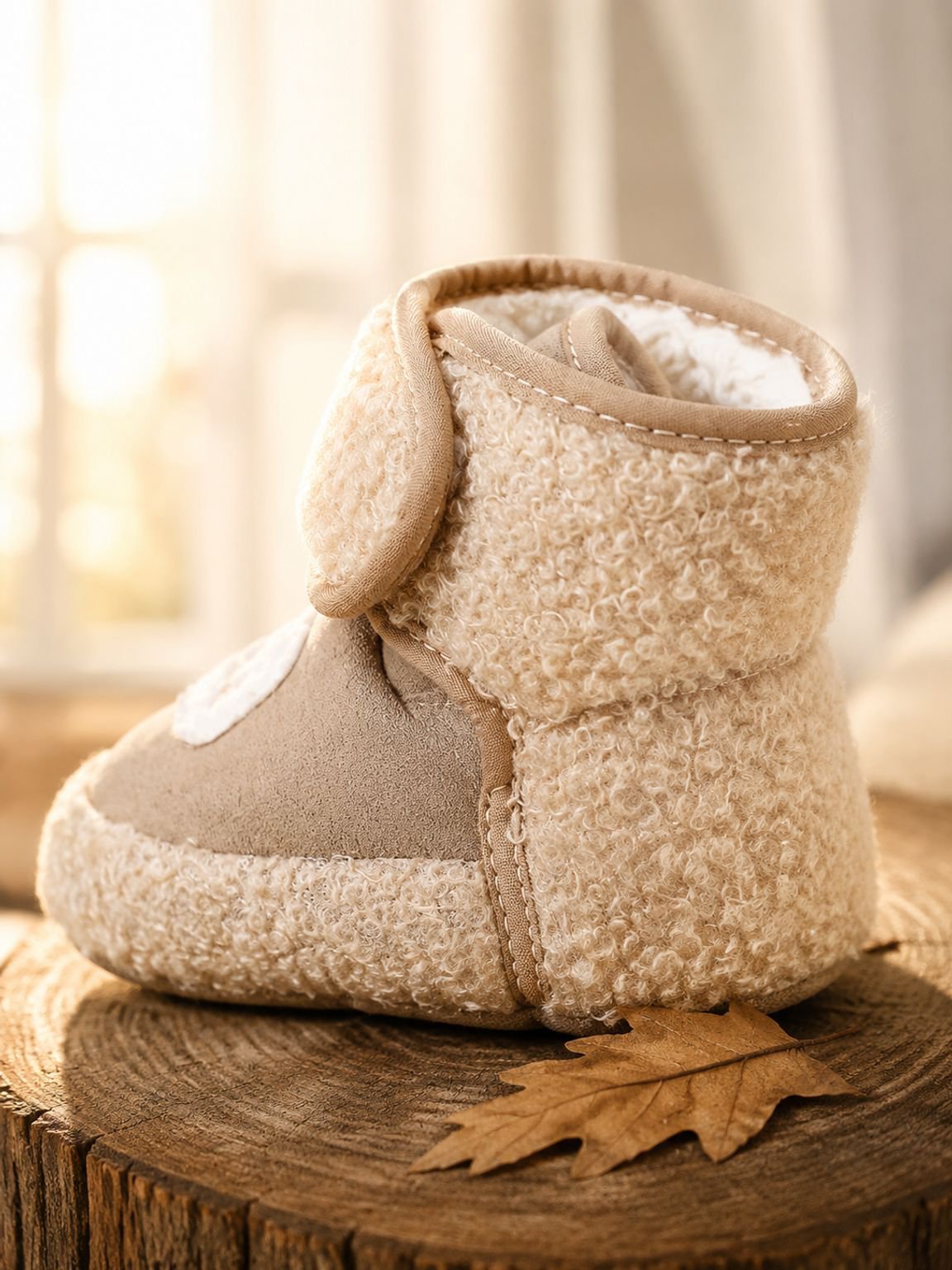 Botitas de nieve cálidas y adorables para bebés de 0 a 1 año