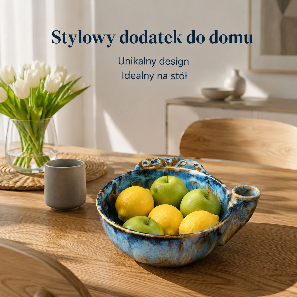 Ceramiczny kosz na owoce