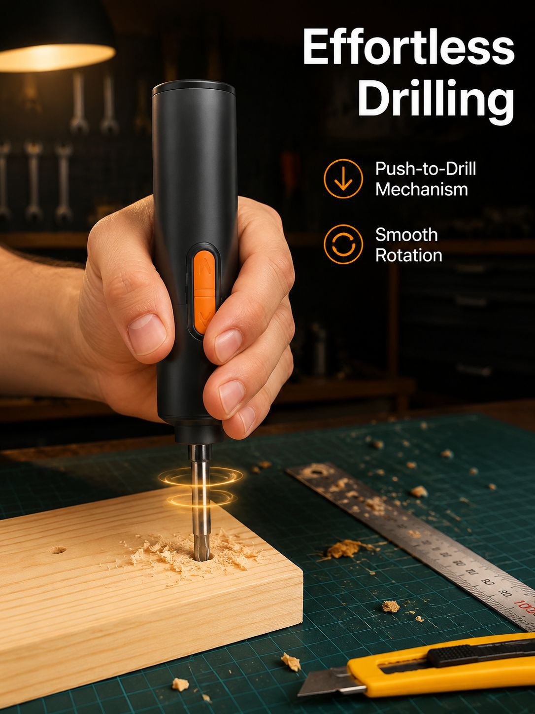 Mini Multifunctional Automatic Hand Drilling Tool Set
