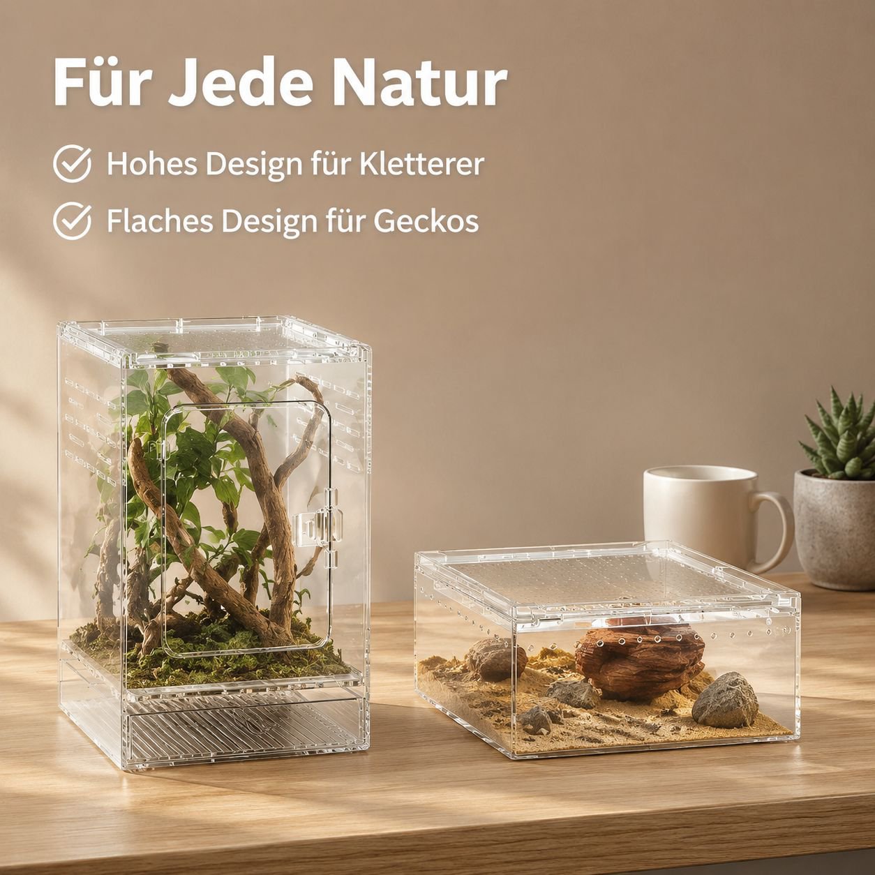 Acryl Hochtransparente Zuchtbox PC Box
