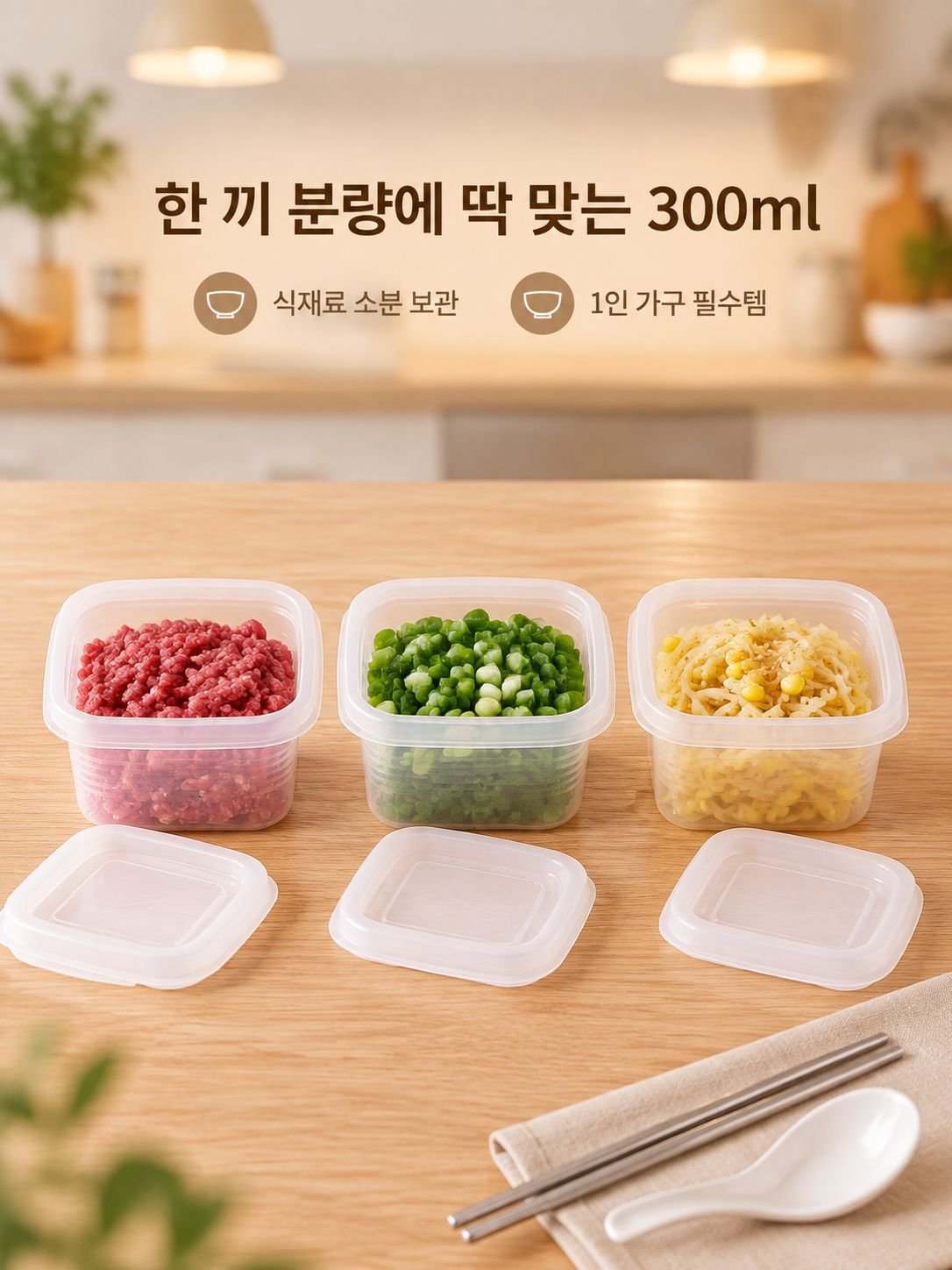 냉동 밀봉 보존용기