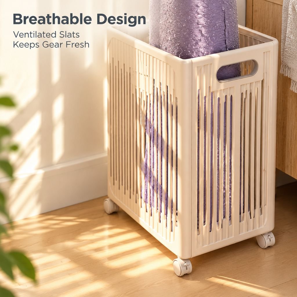 Yoga Mat Organizer Basket