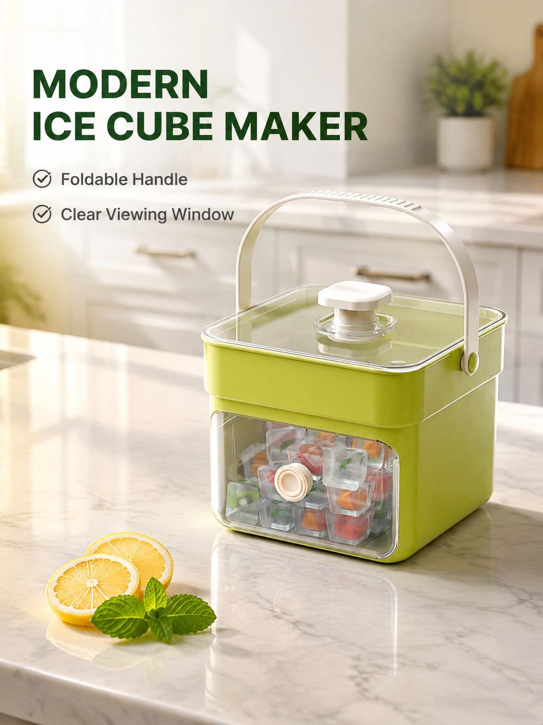 Press Ice Mold for Home Use - Food Grade