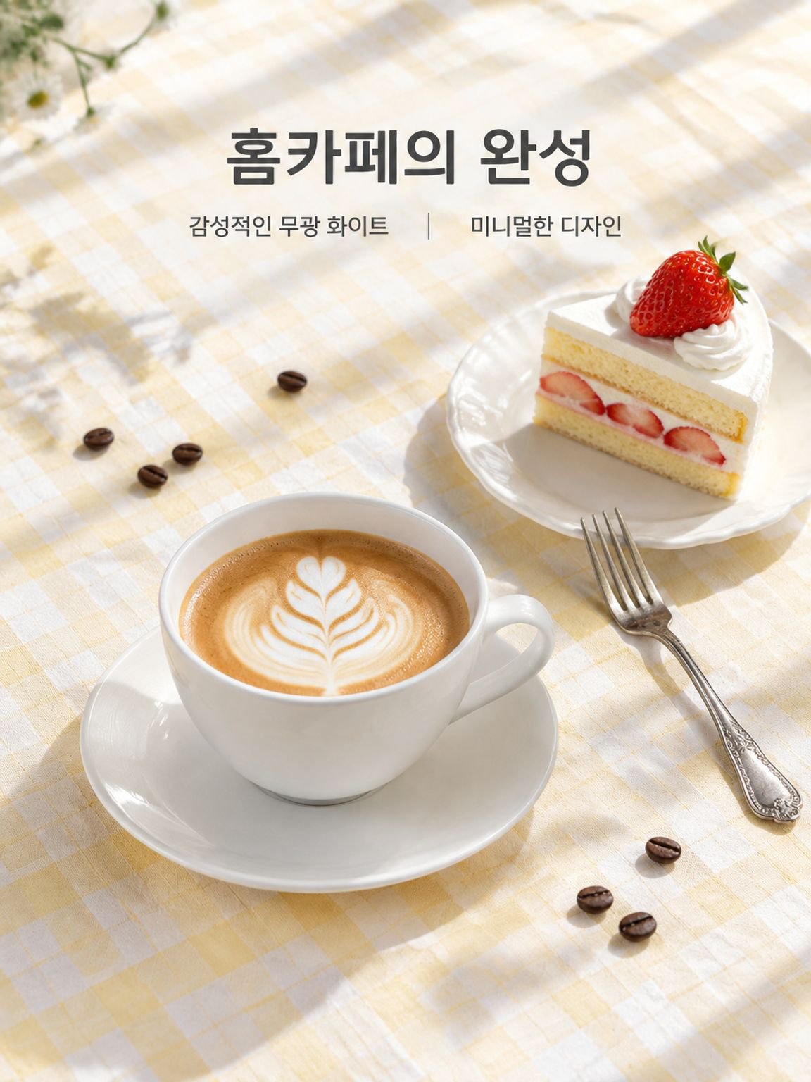도자기 쟁반과 식기 세트