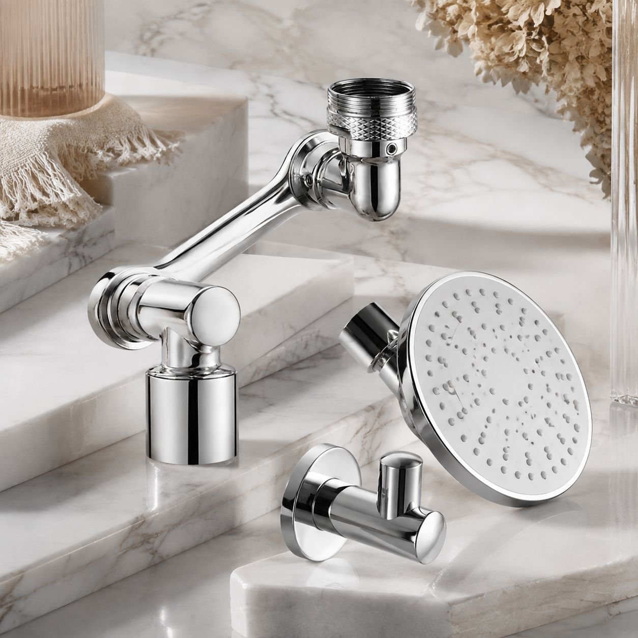 Kitchen and bathroom hardware