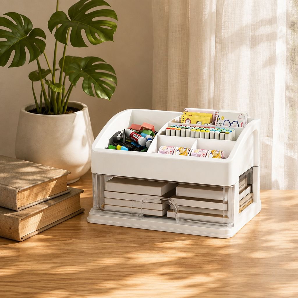 Caisson de rangement à plusieurs tiroirs pour bureau