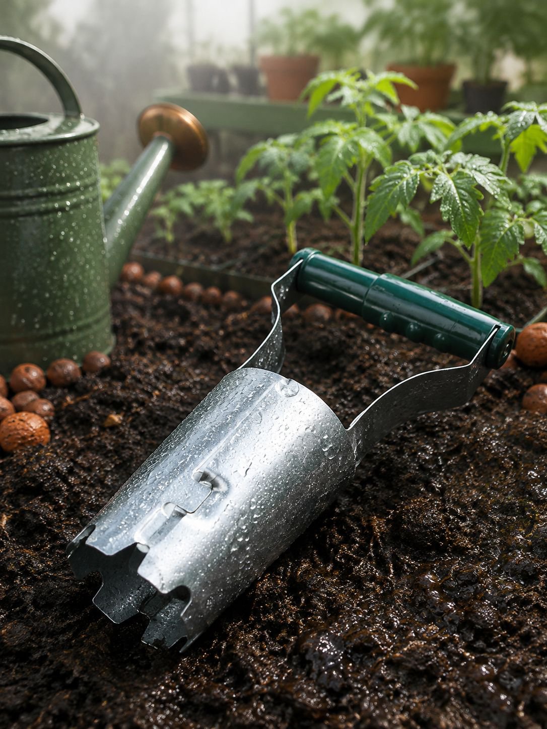 Máquina de trasplante para verduras y flores