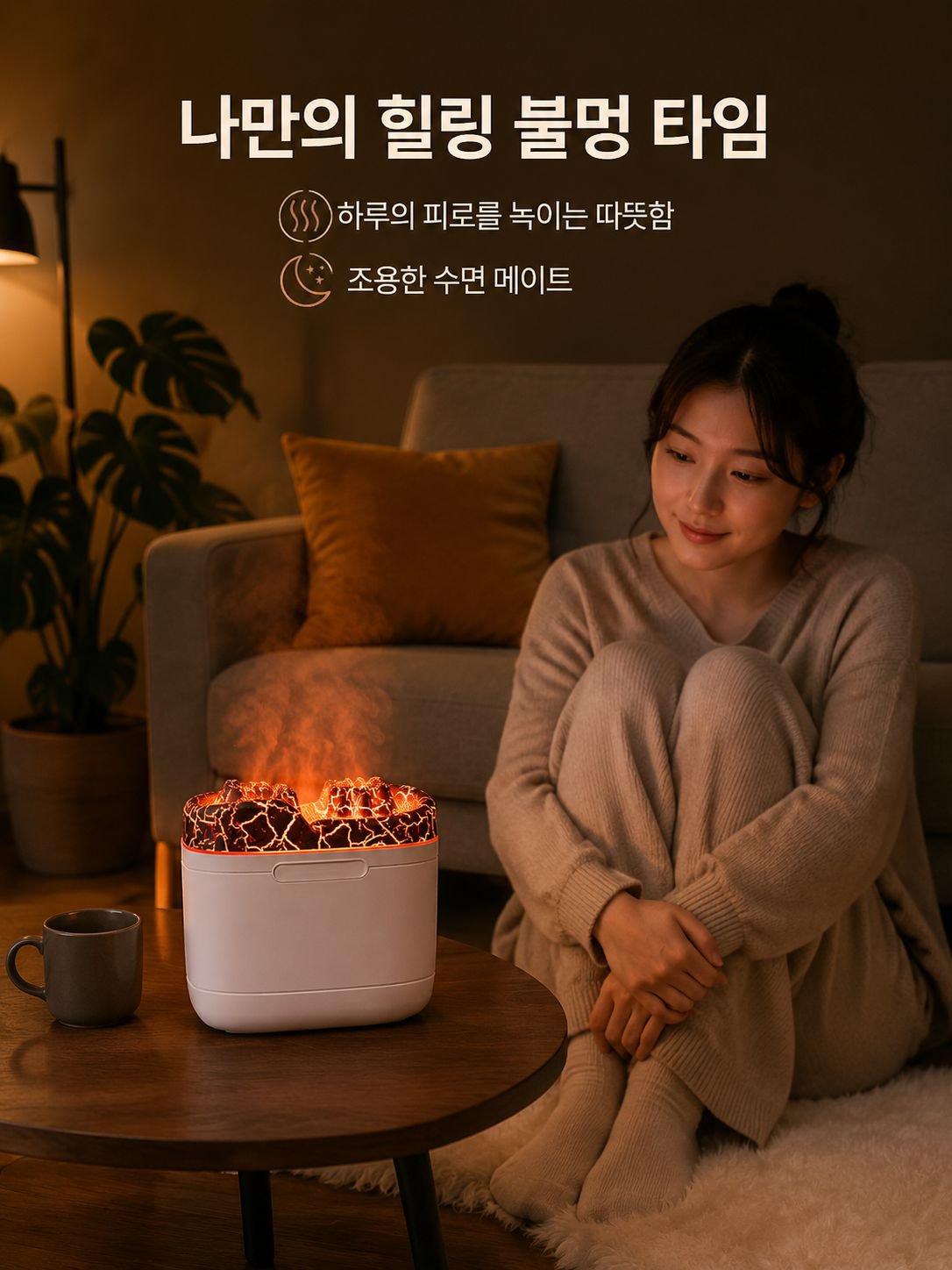 불꽃 효과 다기능 장식등