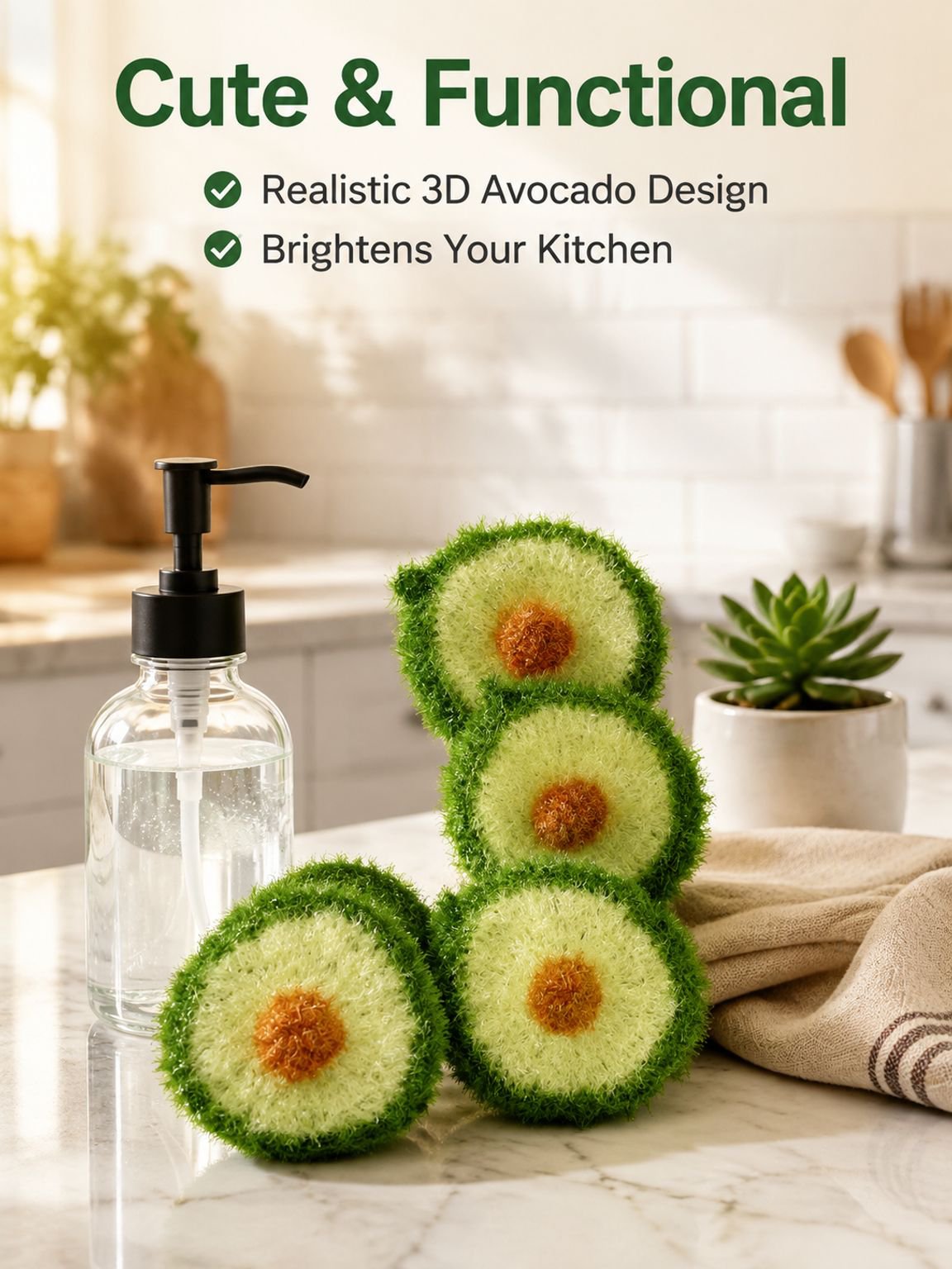 JMY-Avocado Non-Sticking Kitchen Cleaner