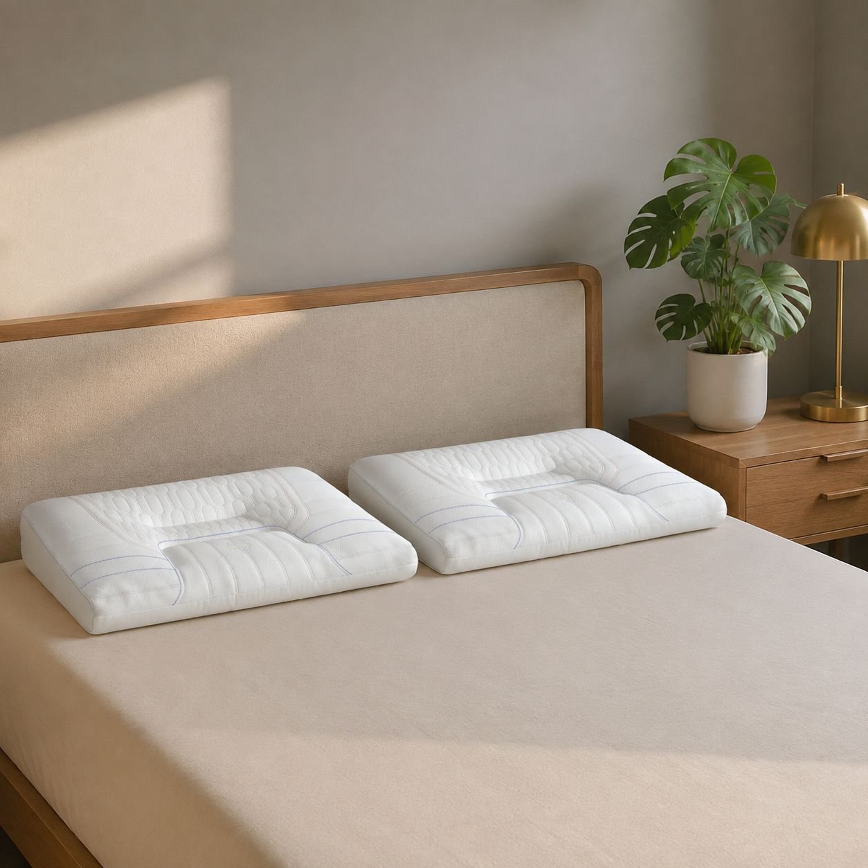 Student dormitory latex pillow core for comfortable sleep