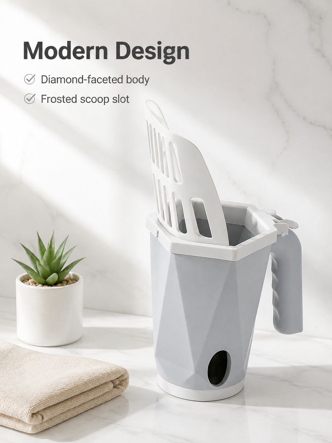 Cat Litter Bag with Scoop Set