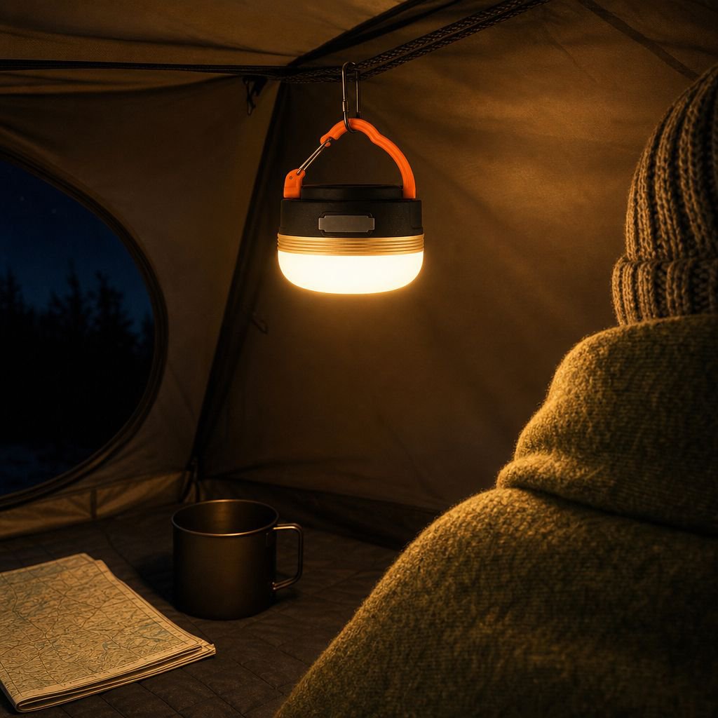 Outdoor Multi-purpose Portable Magnetic Rechargeable Camping Emergency Light