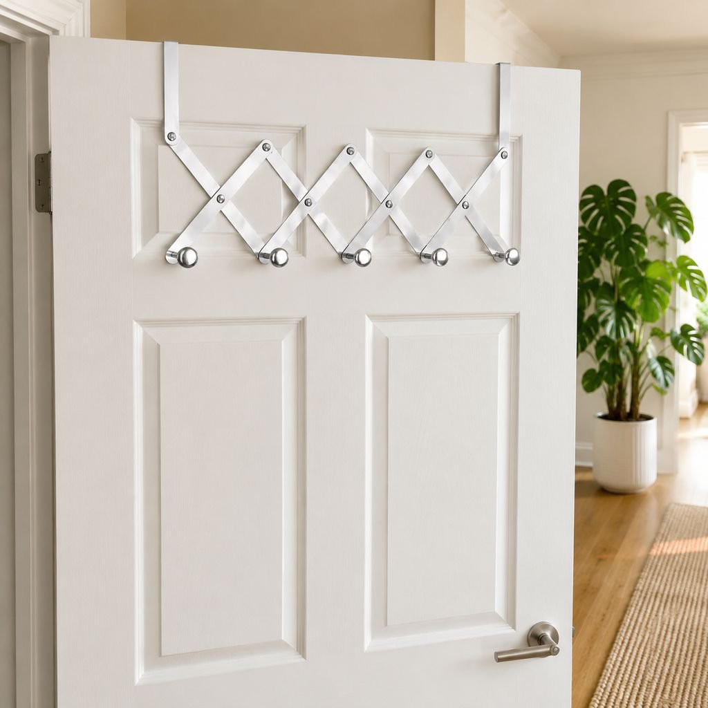 Stainless Steel Home Wall Shelves Hooks Storage