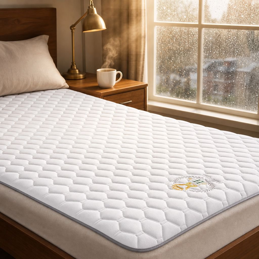 Comfort Mattress Set with premium bedding in a bright room