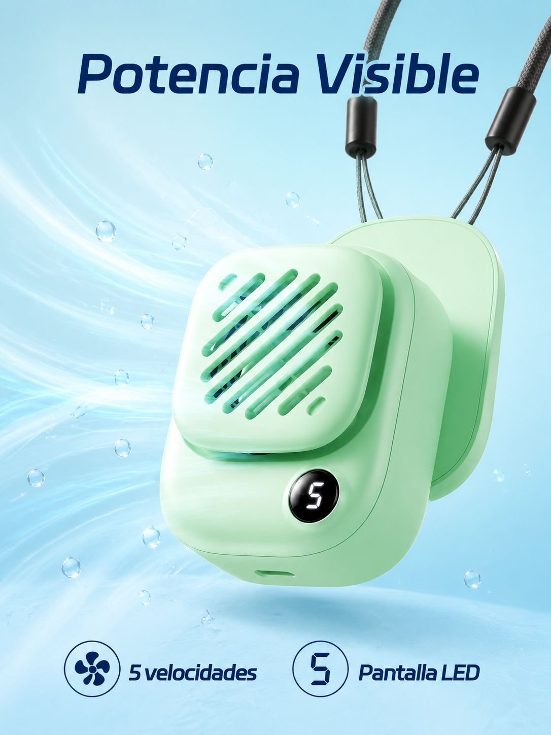 Mini ventilateur magnétique