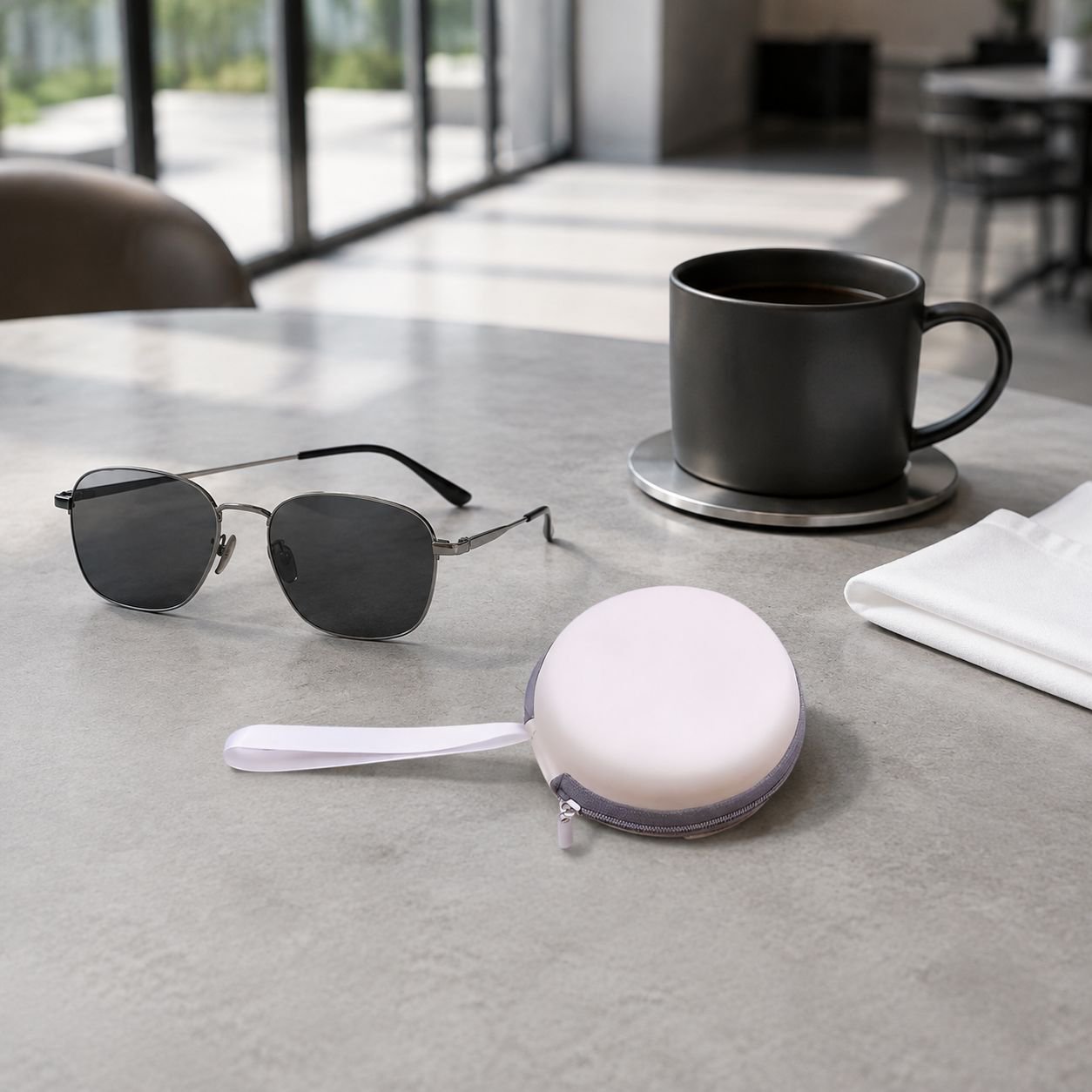 Lightweight sunglasses for healthcare professionals