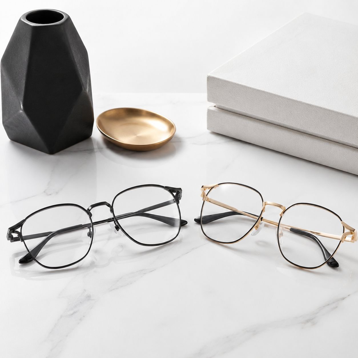 Comfortable nose pads on Antiblue Light Glasses