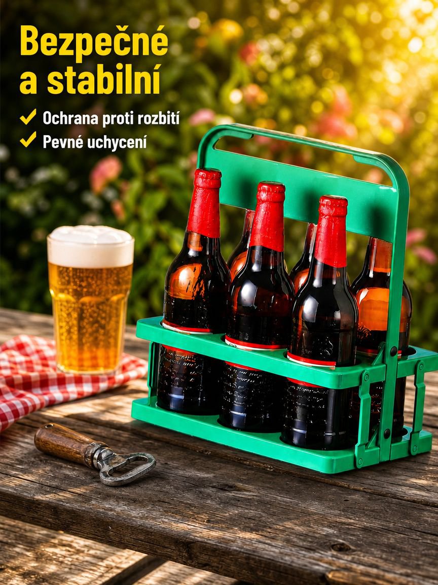 Skládací nosič na pivo