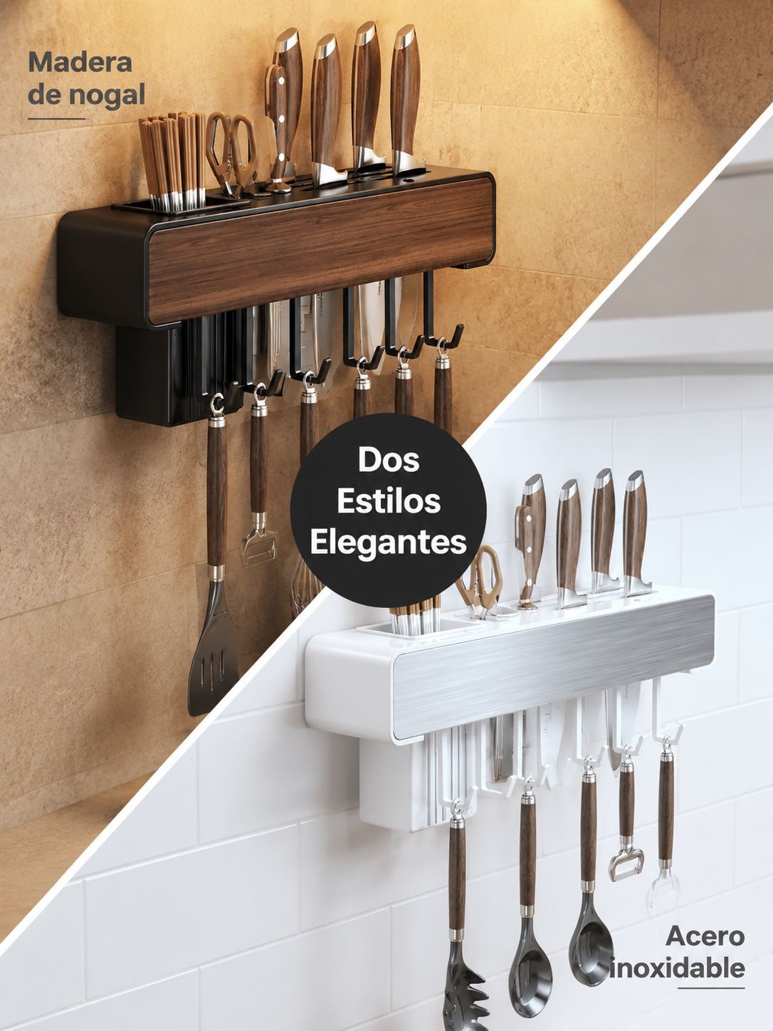 Escurridor multifuncional para fregadero