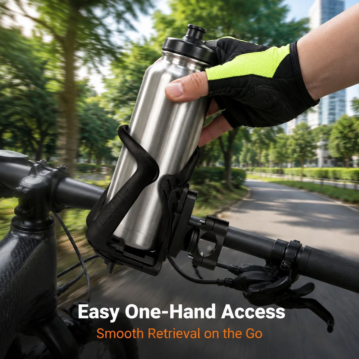 Motorcycle Bicycle Water Bottle Holder Drink Cup Mount