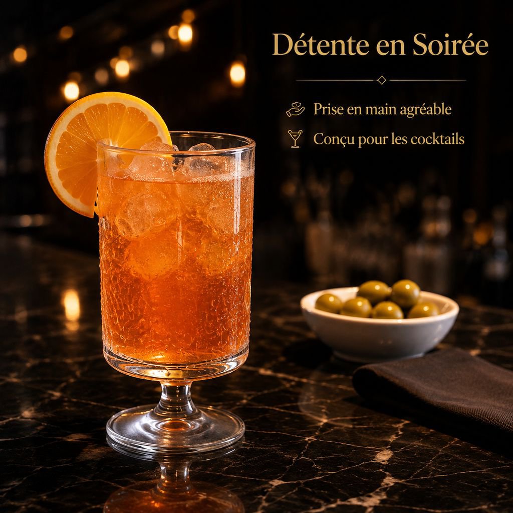 Gobelet à pied pour jus