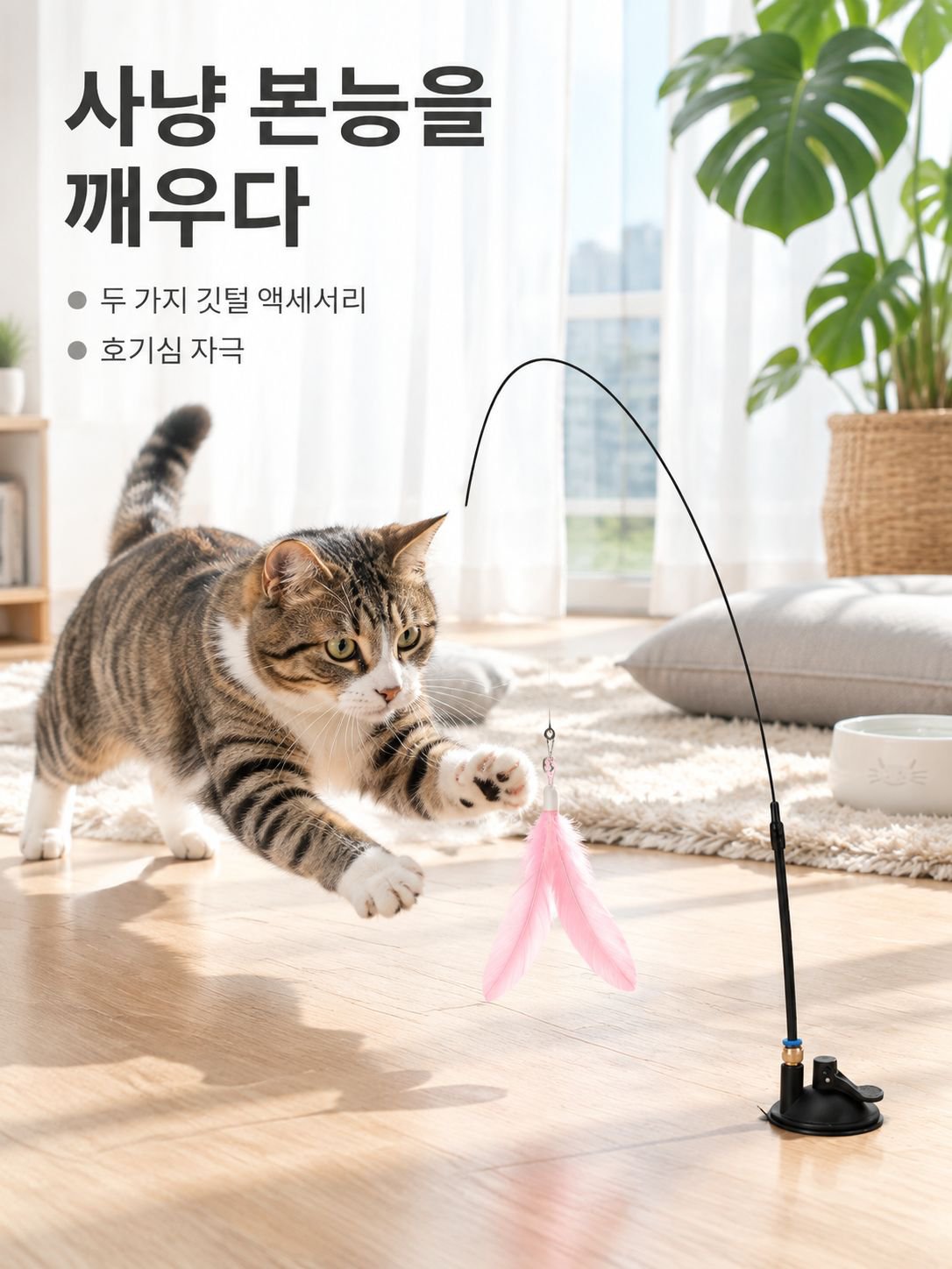 보풀 모조 쥐 고양이 스마트 감응 장난감