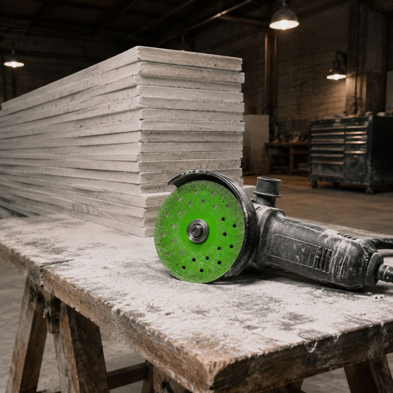 High-performance diamond blade for sandstone