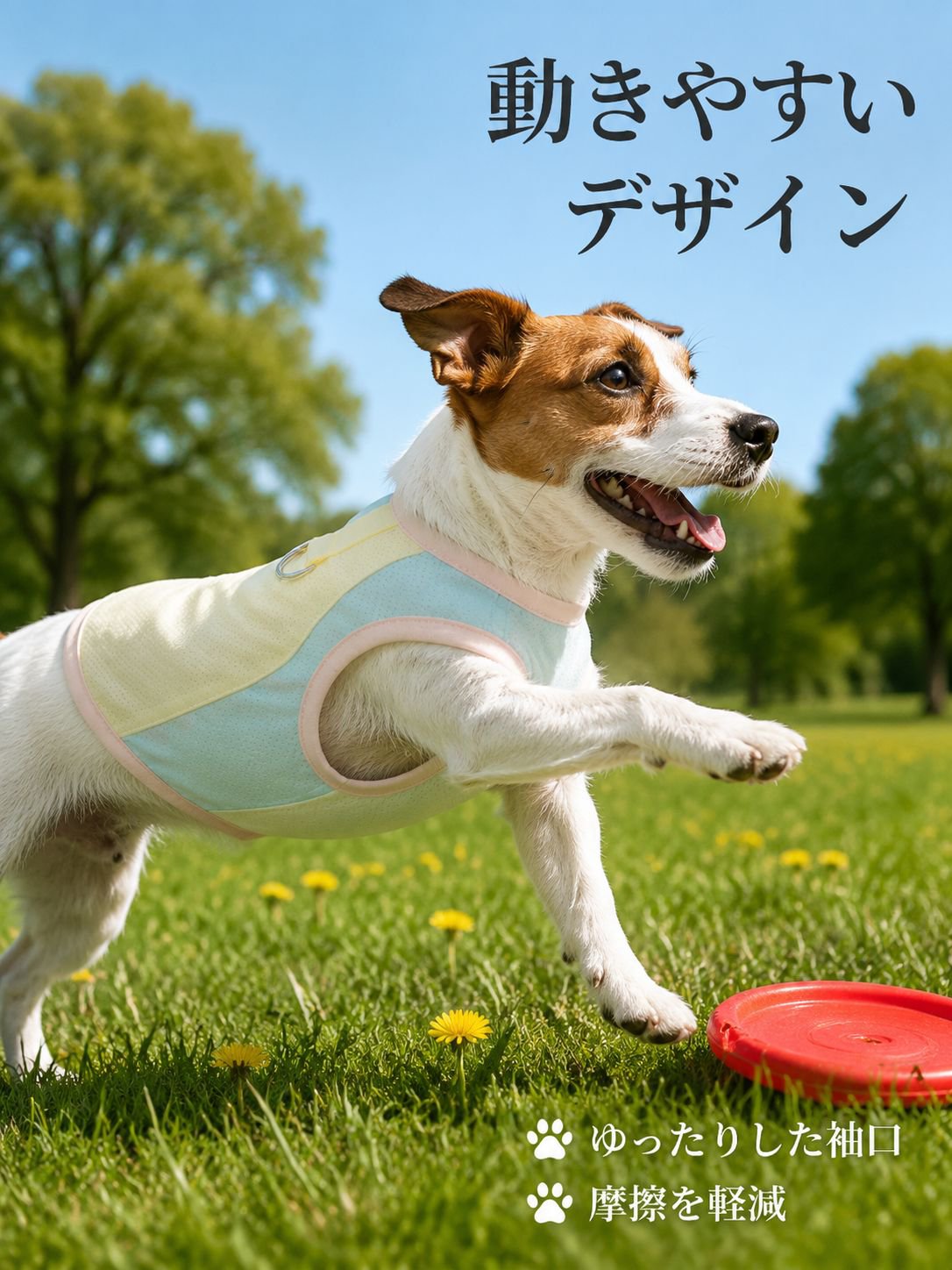 犬用薄手ベスト